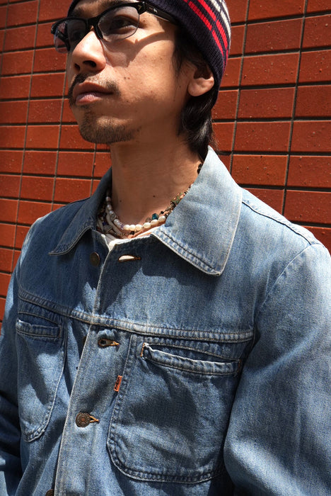 70s Levi's chambray shirt jacket