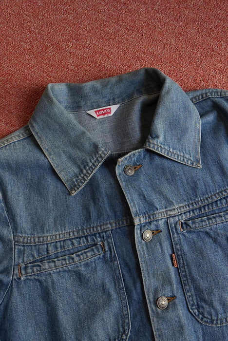 70s Levi's chambray shirt jacket
