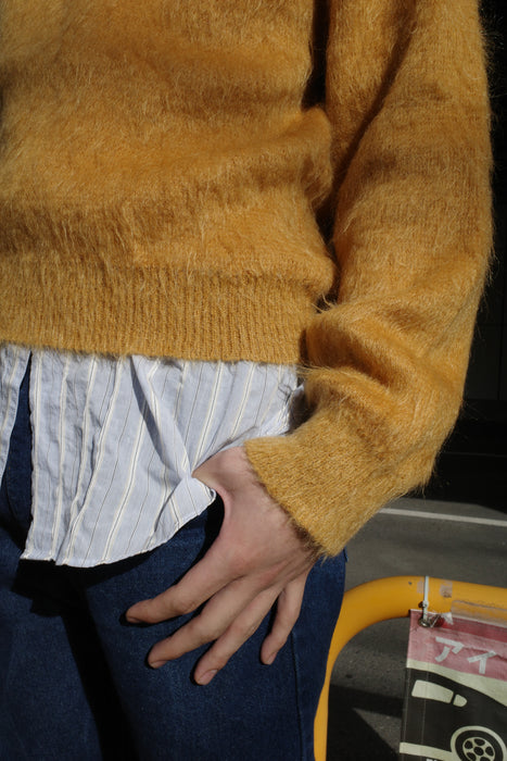 60s SEARS mohair v-neck sweater