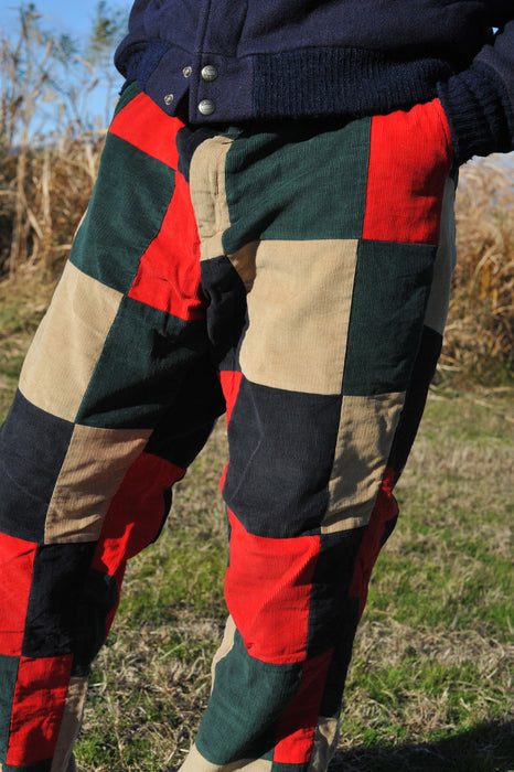 80s Brooks Brothers patchwork corduroy pants