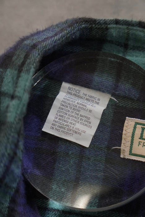 90s L.L.Bean blackwatch flannel shirt