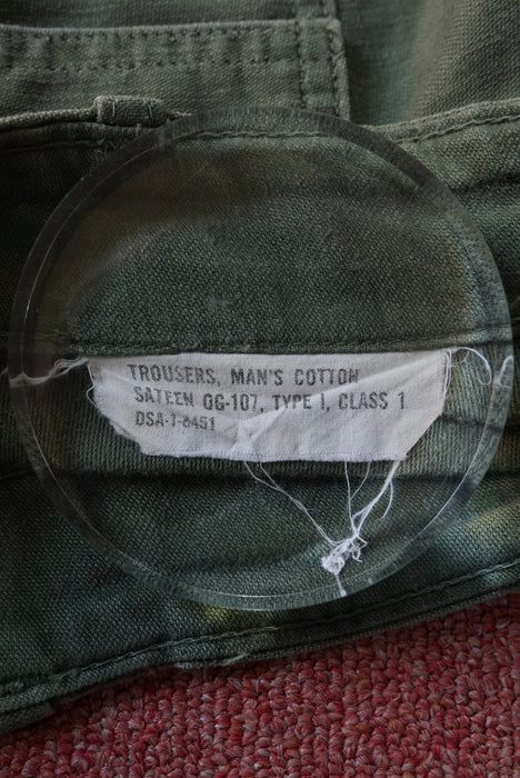 70s U.S Army cutoff baker pants