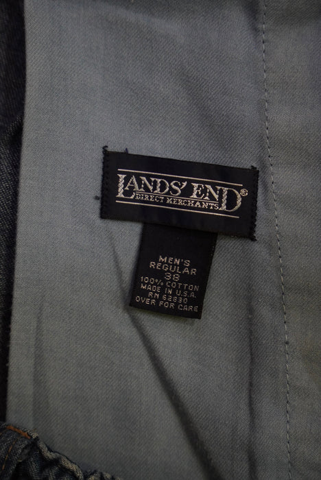 90s LANDS'END denim slacks