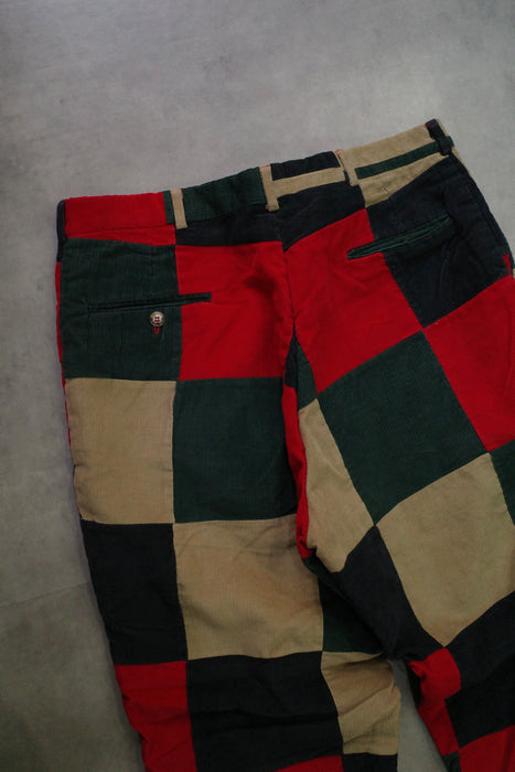 80s Brooks Brothers patchwork corduroy pants