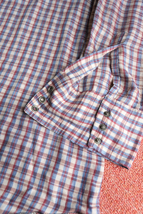 70s DEE CEE BRAND gauze western shirt