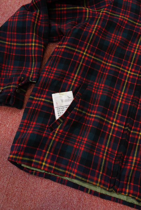 6.70s tartan check wool sports jacket