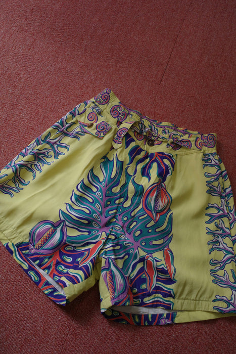 50s KAMEHAMEHA rayon beach shorts