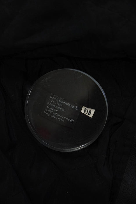 Louis dowble breasted leather riders