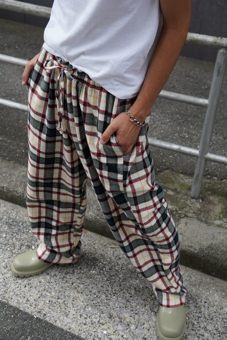 00s L.L.Bean check pants