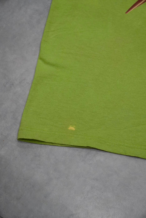 90s silverTab ringer tee