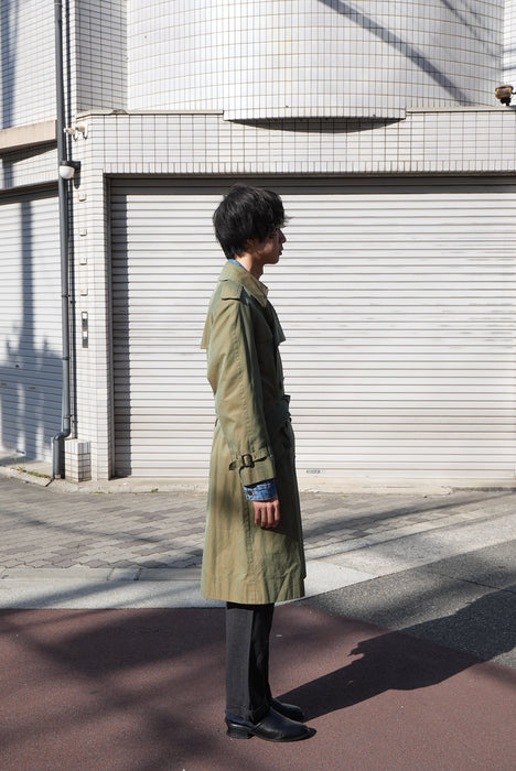 80s Burberrys’ 玉虫 trench coat