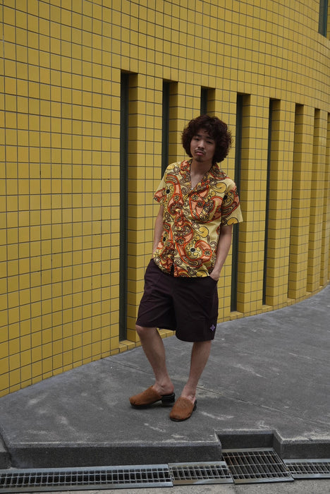 80s LIVIO DE SIMONE tribalpattern shirts