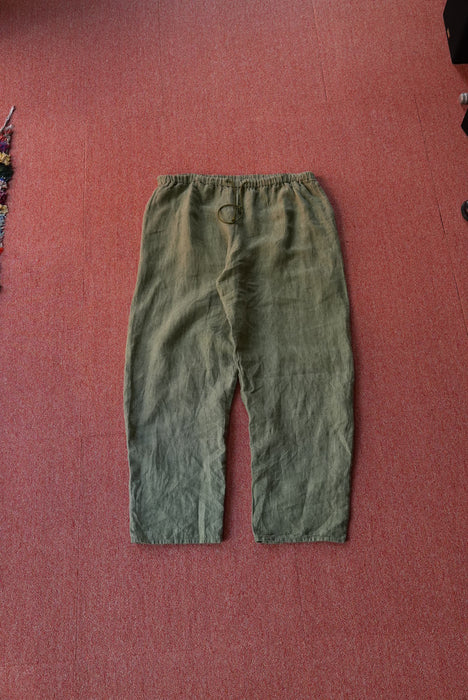 90s FLAX easy linen pants