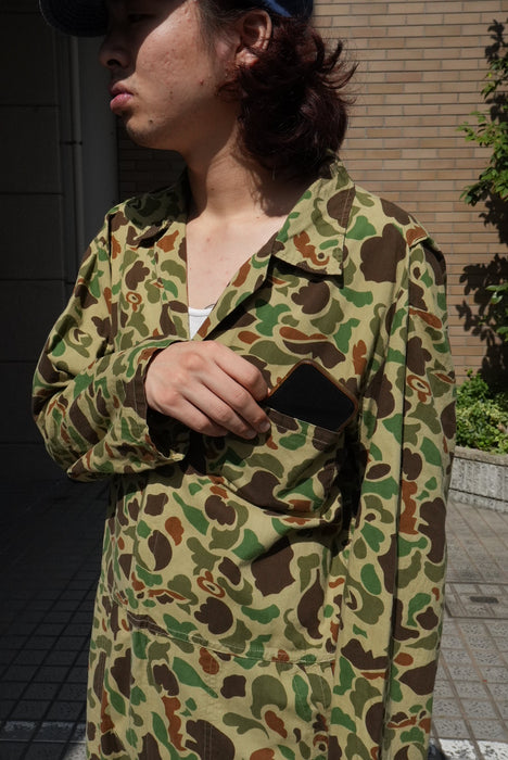90s duckhuntercamo suits