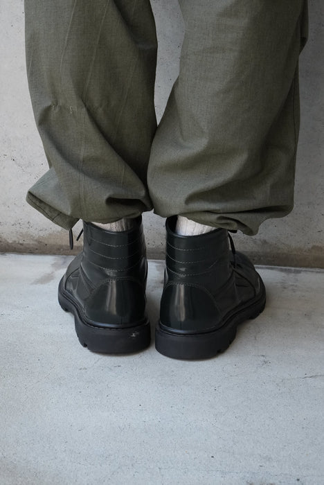 VANS glass leather SK8-HI "commando sole"