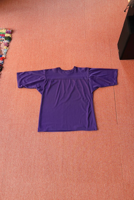 80s mesh football tee