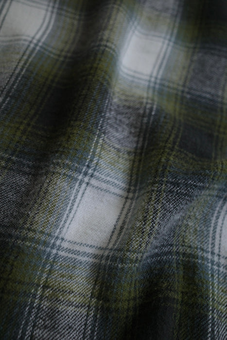 60s Sears printed flannel shirt