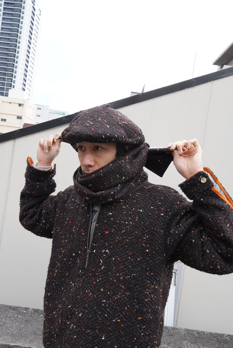 HAPPYEND HOKKORI muffler CHOCO