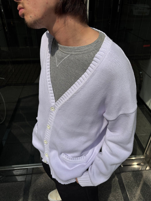 90s Eddie Bower cotton knit cardigan