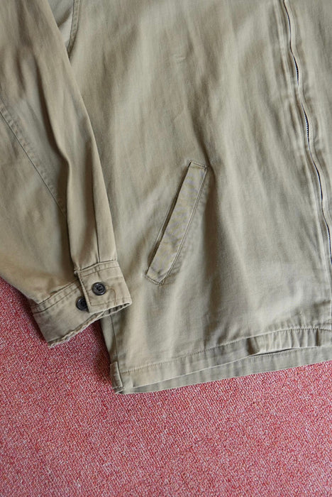 80s STUSSY cotton sports jacket