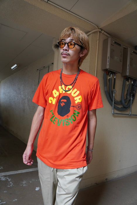 00s A BATHING APE × 24H TV 30周年tee