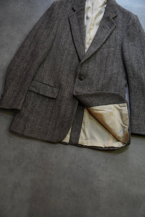 80s Harris Tweed tailored