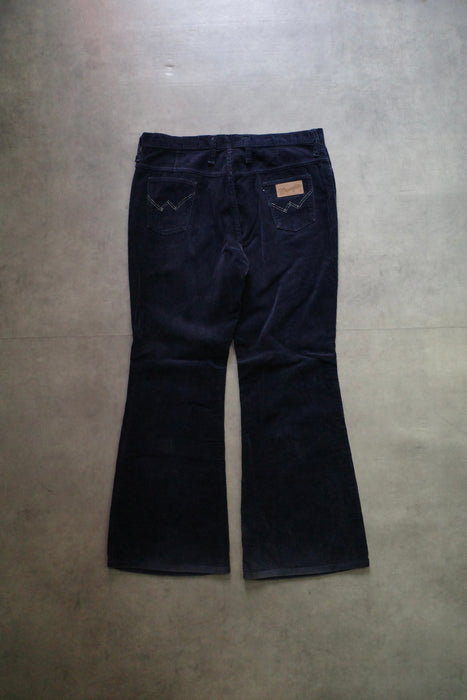 70s Wrangler wide corduroy flare deadstock