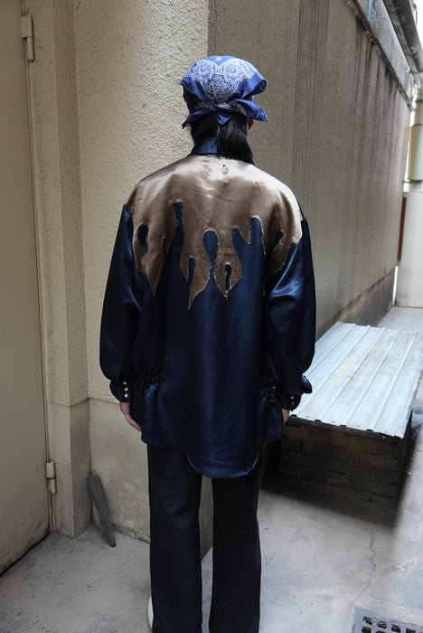 NAM Bellows Skipper Shirts-fire Midnight
