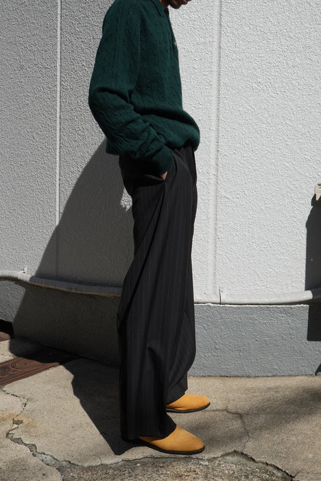 NAM HORN SLACKS BLK ST size2