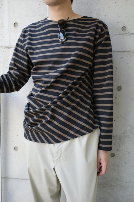 NAM Banana Basque Shirts BLACK/BROWN size1