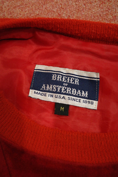 00s BREIER of AMSTERDAM suede sweat