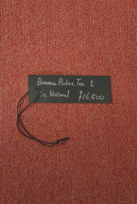 NAM Banana Pocket Tee Natural size1