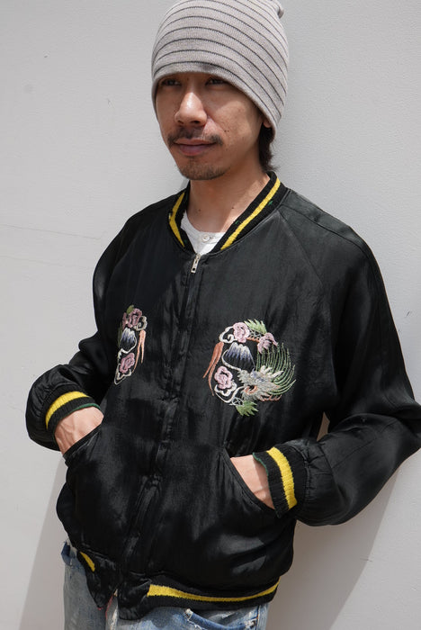 50s satin souvenir jacket