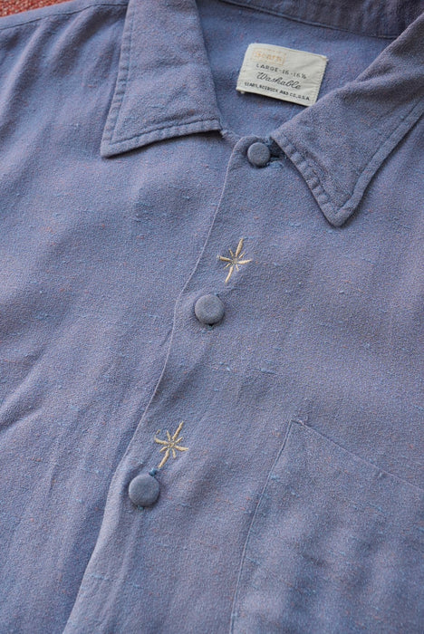 60s Sears beautiful jacquard shirts