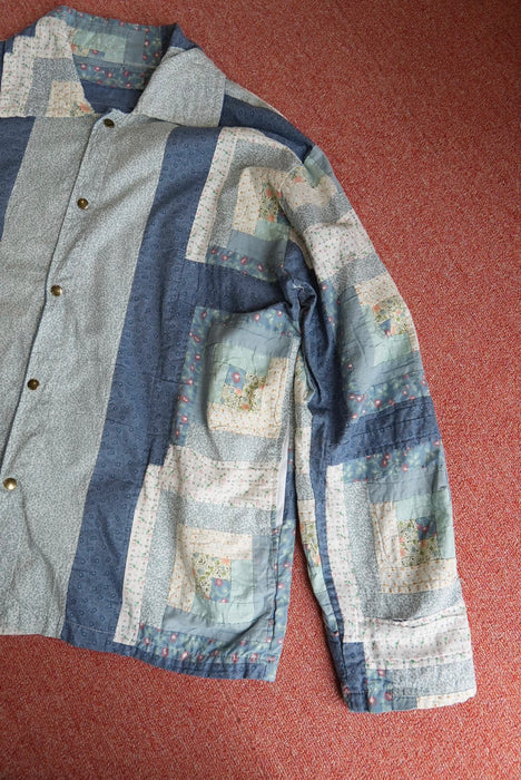 Remake patchwork batik jacket