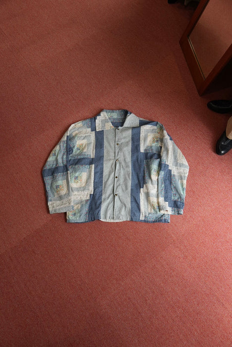 Remake patchwork batik jacket