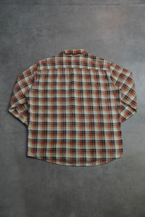 70s KINGSPORT print flannel