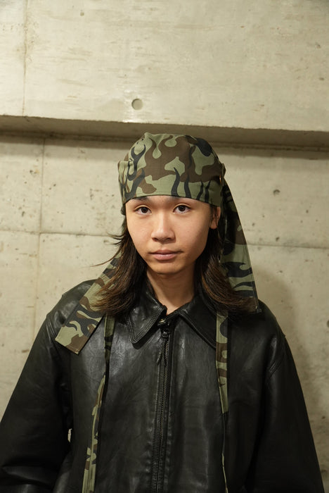 NAM HEAD APRON FIRE CAMO KHAKI