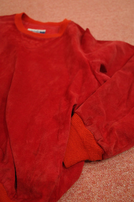 00s BREIER of AMSTERDAM suede sweat