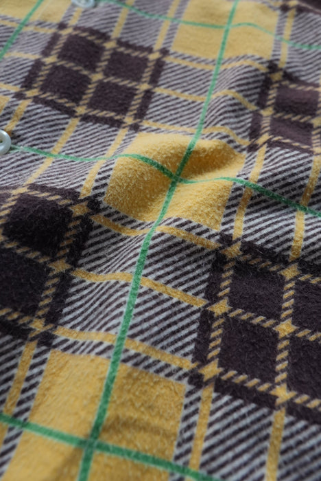 4.50s SEDGWICK print flannel shirt