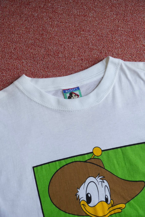 00s Disney DONALD DUCK WANTED!! tee