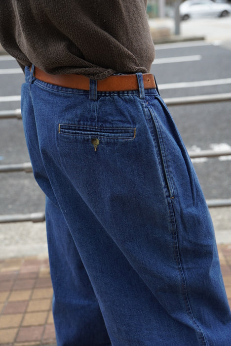 90s LANDS'END denim slacks