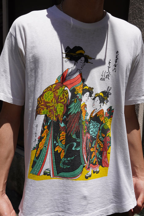 80s 浮世絵 tee