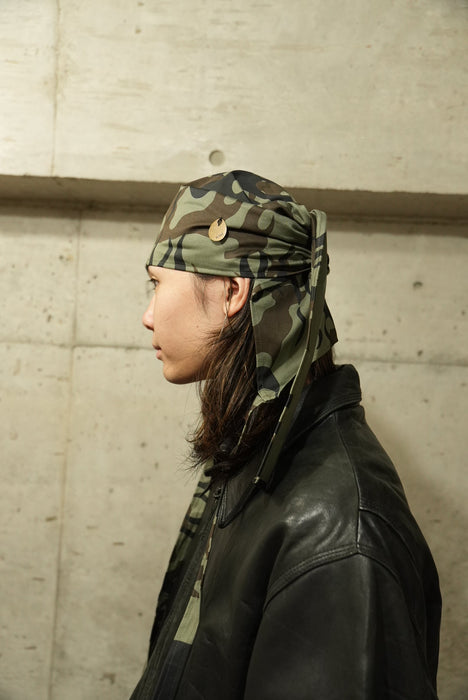 NAM HEAD APRON FIRE CAMO KHAKI