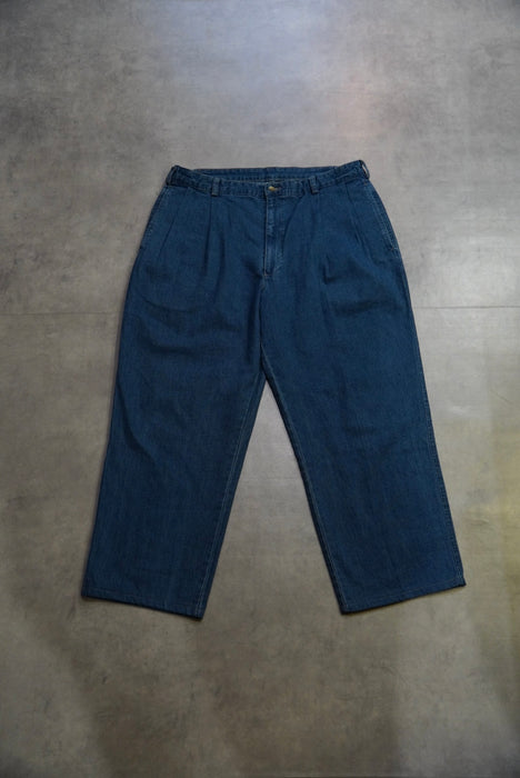 90s LANDS'END denim slacks