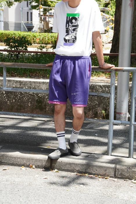 90s Champion 2-tone sweat shorts