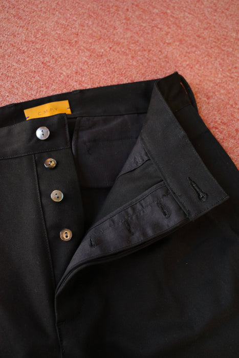 C.M.P.Y 31YR Chino pants BLACK  34inch