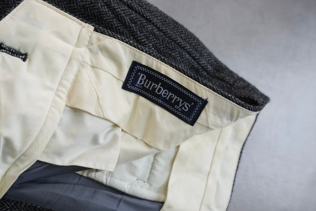 90s Burberrys’ tweed slacks