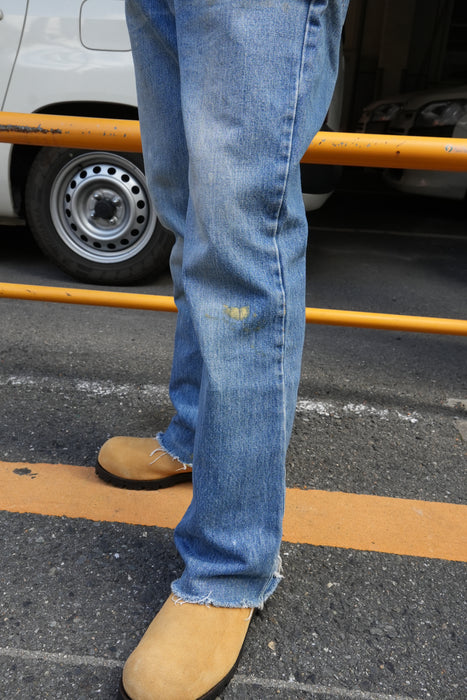 80s Levi's 646 flare denim