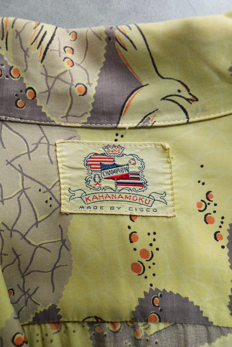 50s KAHANAMOKU aloha shirts